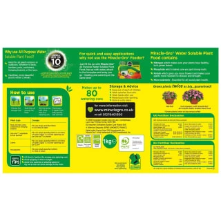 Miracle-Gro All Purpose Plant Food 1kg 5 Miracle-Gro All Purpose Plant Food 1kg - Image 3
