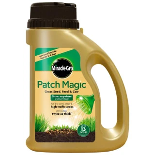 Miracle-Gro Patch Magic Grass Seed, Feed & Coir 1.1kg 3 Miracle-Gro Patch Magic Grass Seed, Feed & Coir 1.1kg