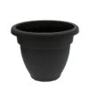 B&M Bell Pot Black Planter 35cm -Addis Homedecor Store 256223 Bell Pot Black Planter 35cm 1