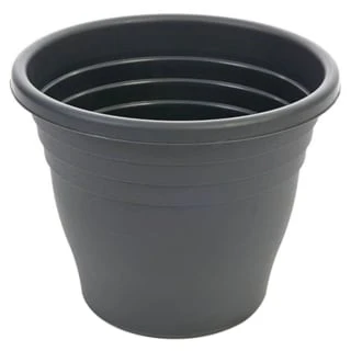 B&M Ascot Round Planter 30cm - Black 3 B&M Ascot Round Planter 30cm - Black