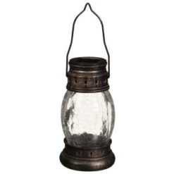 B&M Mining Lantern With Crackle Ball 15 B&M Mining Lantern With Crackle Ball -Addis Homedecor Store 306957 miners lantern with crackle ball bronze1