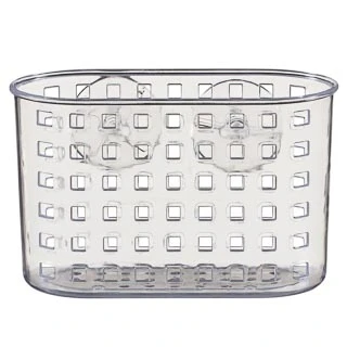 Simply Deep Plastic Suction Caddy - Clear 3 Simply Deep Plastic Suction Caddy - Clear