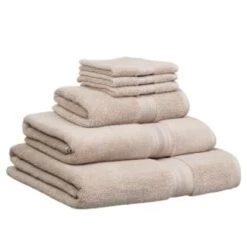 B&M Signature Zero Twist Bath Towel - Biscuit -Addis Homedecor Store 317226 317228 317231 317233 Signature Zero Twist biscuit towels 4