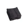 B&M Signature Zero Twist Face Cloth 3pk - Charcoal -Addis Homedecor Store 317249 Signature 3 pack Face Cloths charcoal1