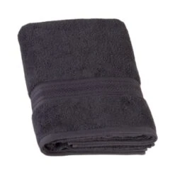 B&M Signature Zero Twist Bath Towel - Charcoal