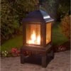 B&M Aspen Log Burner With Log Storage Tray -Addis Homedecor Store 318778 Aspen Log Burner with Log Tray 3