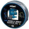 Rolson 15m Hose & Spray Nozzle Set 4pk -Addis Homedecor Store 318921 rolson 15m hose and spray nozzle set blue1