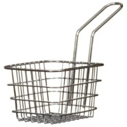 B&M Wire Serving Basket - Chrome -Addis Homedecor Store 319593 Wire Serving Basket 2