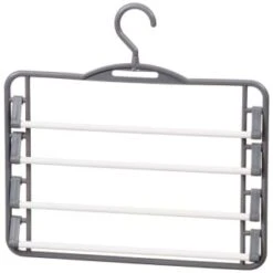 B&M Swivel Hook Trouser Hangers 2pk -Addis Homedecor Store 320026 2 pack Trouser Hanger 2