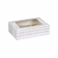 Betty Winters Cupcake Boxes 4pk 9 Betty Winters Cupcake Boxes 4pk -Addis Homedecor Store 320783 4pk cupcake boxes holds 6 pastel triangles 2