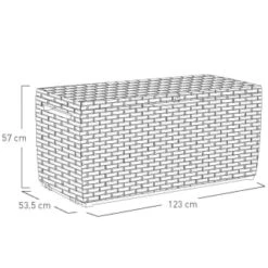 B&M Keter Capri Storage Chest 305L -Addis Homedecor Store 320977 keter capri storage 57cm x 53 5cm x 123cm 9