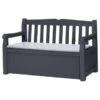 B&M Keter Eden 2-in-1 Bench Storage Set -Addis Homedecor Store 320978 keter eden 2in1 bench storage set