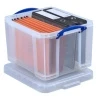 Really Useful Storage Box 35L -Addis Homedecor Store 324442 35L Clear a