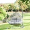 B&M Siena Hanging Snuggle Egg Chair -Addis Homedecor Store 331304 siena hanging snuggle egg chair11