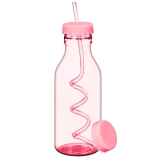 B&M Little Safari Kids Retro Tumbler & Straw - Pink 3 B&M Little Safari Kids Retro Tumbler & Straw - Pink
