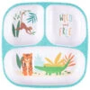 B&M Little Safari Small Kids Platter - Blue -Addis Homedecor Store 334212 small kids platter boys