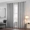 B&M Mystica Shimmer Thermal Lined Silver Curtains 66 X 90" -Addis Homedecor Store 335318 335320 335321 335322 335323 mystica shimmer thermal lined curtain silver 1