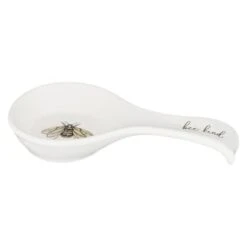 B&M Ceramic Spoon Rest -Addis Homedecor Store 337110 ceramic spoon rest bee kind 2