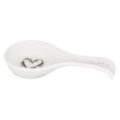 B&M Ceramic Spoon Rest -Addis Homedecor Store 337110 ceramic spoon rest live laugh love 2
