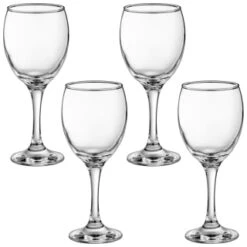 B&M Wine Glasses 4pk -Addis Homedecor Store 338802 set of 4 wine glasses 2