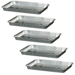 B&M Foil Baking Trays 5pk -Addis Homedecor Store 341035 5pk foil baking tray 3