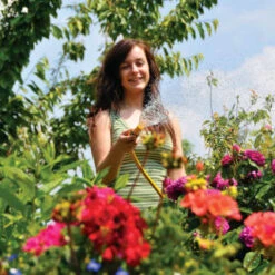 B&M Hozelock Quick Connect Nose Nozzle & Hose Connector 2pk -Addis Homedecor Store 344425 hozelock hose nozzle and waterstop connector