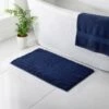 B&M Signature Microfibre Noodle Bath Mat - Navy 1 B&M Signature Microfibre Noodle Bath Mat - Navy -Addis Homedecor Store 345482 signature bath mat navy