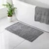 B&M Signature Microfibre Noodle Bath Mat - Grey -Addis Homedecor Store 345484 signature bath mat grey