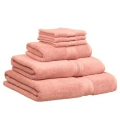 B&M Signature Zero Twist Bath Towel - Blush 8 B&M Signature Zero Twist Bath Towel - Blush -Addis Homedecor Store 345690 345695 345696 345697 signature zt blush