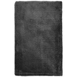 Simply Everyday Waffle Throw - Charcoal -Addis Homedecor Store 348798 simply waffle throw charcoal 3