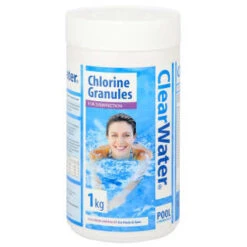 ClearWater Chlorine Granules 1kg -Addis Homedecor Store 353363 clearwater 1kg chlorine granules 3