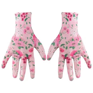 Fashion Nitrile Coated Garden Glove - Floral 4 Fashion Nitrile Coated Garden Glove - Floral - Image 2