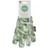 Easy Grip Gardening Glove - Dark Green -Addis Homedecor Store 353858 easy grip gardening glove green floral