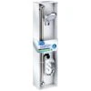 Addis Shower Head & Shower Rail -Addis Homedecor Store 355831 addis sliding shower set s s with 5 function and plastic soap dish