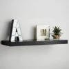 Lokken Floating Shelf 60cm - Black 1 Lokken Floating Shelf 60cm - Black -Addis Homedecor Store 356242 lokken black floating shelf 60cm