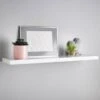 Lokken Floating Shelf 100cm - White 2 Lokken Floating Shelf 100cm - White -Addis Homedecor Store 356243 lokken white floating shelf 100cm