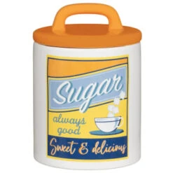 B&M Retro Canister Set 3pc -Addis Homedecor Store 356953 storage canisters retro sugar