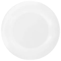 B&M White Porcelain Dinner Plate -Addis Homedecor Store 357253 porcelain dinner plate 10.5 2