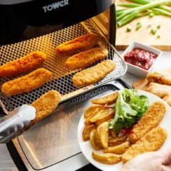 Tower 5-in-1 Air Fryer Oven 11L -Addis Homedecor Store 357961 tower 5 in 1 air fryer oven 11l 8
