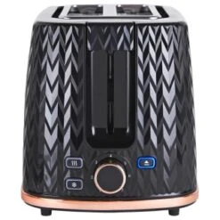 Goodmans Textured 2 Slice Toaster - Black & Rose Gold 10 Goodmans Textured 2 Slice Toaster - Black & Rose Gold -Addis Homedecor Store 358961 goodmans textured toaster black rose gold