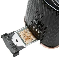Goodmans Textured 2 Slice Toaster - Black & Rose Gold 11 Goodmans Textured 2 Slice Toaster - Black & Rose Gold -Addis Homedecor Store 358961 goodmans textured toaster black rose gold 4