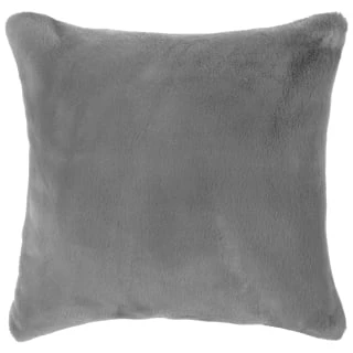 Aspen Faux Fur Cushion - Grey 3 Aspen Faux Fur Cushion - Grey