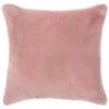 Aspen Faux Fur Cushion - Blush -Addis Homedecor Store 360858 aspen faux fur cushion blush
