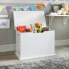 Mobel Toybox -Addis Homedecor Store 363377 mobel wooden white toy box storage with lid