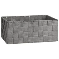 B&M Woven Storage Baskets 3pk - Silver -Addis Homedecor Store 365979 3pk woven baskets silver 2