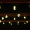 Solar Powered Bulb String Lights 50pk - Warm White -Addis Homedecor Store 366396 50 solar powered bulb string lights warm white led