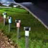 Eveready Solar Powered Post Lights 8pk - Colour Changing -Addis Homedecor Store 366416 eveready mini solar lights posts 10pk colour