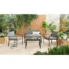 B&M Sorrento Sofa Set 4pc
