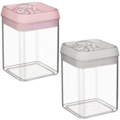 B&M Vacuum Storage Container 1.7L - Grey -Addis Homedecor Store 368008 368010 vacuum storage 1 7l main