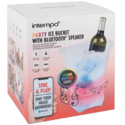 Intempo Party Ice Bucket Bluetooth Speaker -Addis Homedecor Store 368378 intempo party ice bucket with bluetooth speaker 3